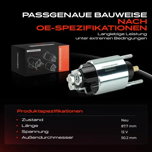 Magnetschalter, Starter 12 V Frankberg 5481FB0058844 Bild Magnetschalter, Starter 12 V Frankberg 5481FB0058844