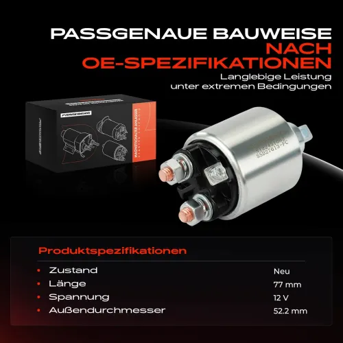 Magnetschalter, Starter 12 V Frankberg 5481FB0058847 Bild Magnetschalter, Starter 12 V Frankberg 5481FB0058847