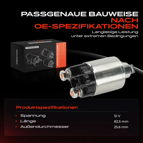 Magnetschalter, Starter 12 V Frankberg 5481FB0058861 Bild Magnetschalter, Starter 12 V Frankberg 5481FB0058861