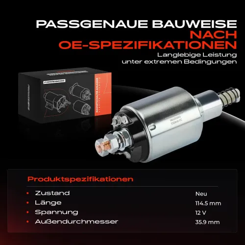 Magnetschalter, Starter 12 V Frankberg 5481FB0058873 Bild Magnetschalter, Starter 12 V Frankberg 5481FB0058873