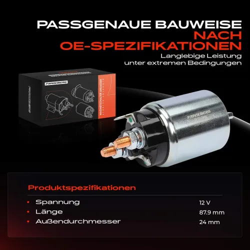 Magnetschalter, Starter 12 V Frankberg 5481FB0058875 Bild Magnetschalter, Starter 12 V Frankberg 5481FB0058875