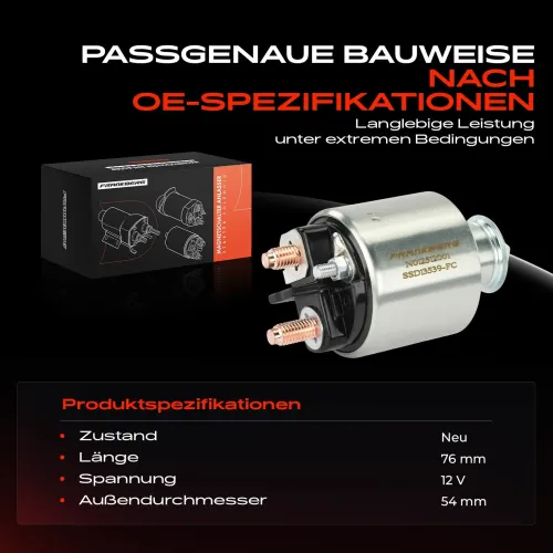 Magnetschalter, Starter 12 V Frankberg 5481FB0058877 Bild Magnetschalter, Starter 12 V Frankberg 5481FB0058877