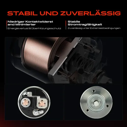 Magnetschalter, Starter 12 V Frankberg 5481FB0058877 Bild Magnetschalter, Starter 12 V Frankberg 5481FB0058877