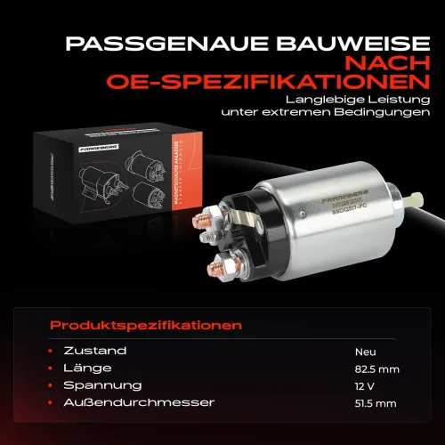 Magnetschalter, Starter 12 V Frankberg 5481FB0058895 Bild Magnetschalter, Starter 12 V Frankberg 5481FB0058895