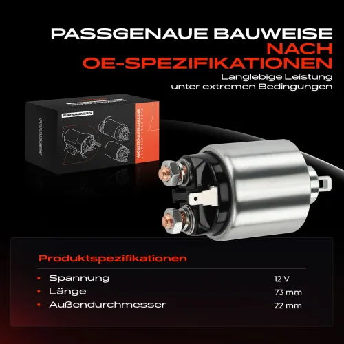 Magnetschalter, Starter 12 V Frankberg 5481FB0058906 Bild Magnetschalter, Starter 12 V Frankberg 5481FB0058906