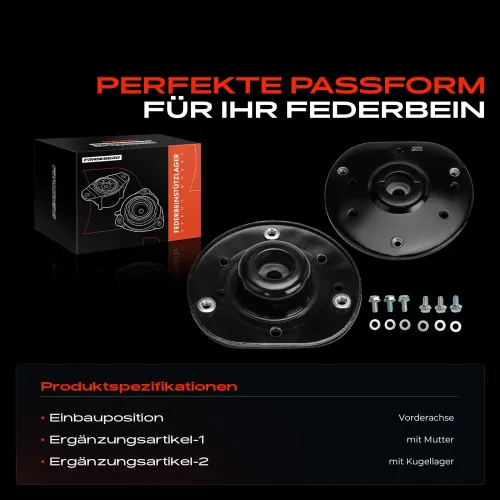 Federbeinstützlager Vorderachse Frankberg 5481FB0058967 Bild Federbeinstützlager Vorderachse Frankberg 5481FB0058967