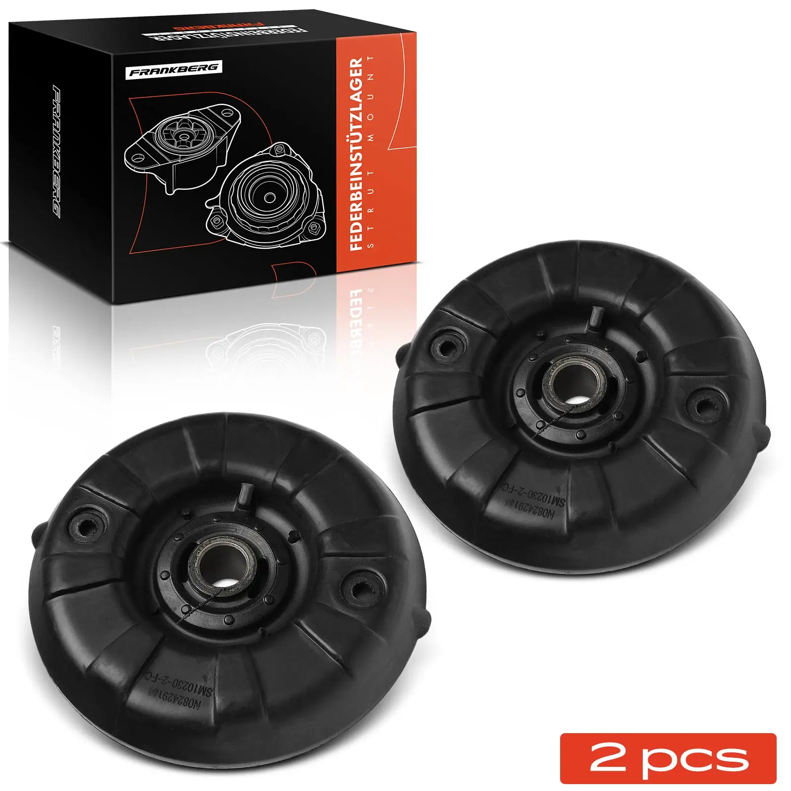 Federbeinstützlager Vorderachse beidseitig Frankberg 5481FB0058972