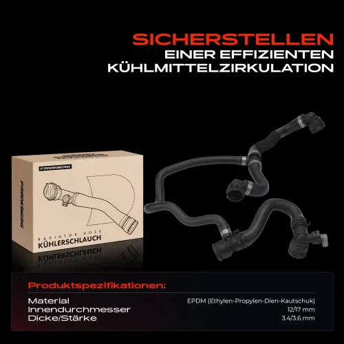 Kühlerschlauch Frankberg 5481FB0059091 Bild Kühlerschlauch Frankberg 5481FB0059091