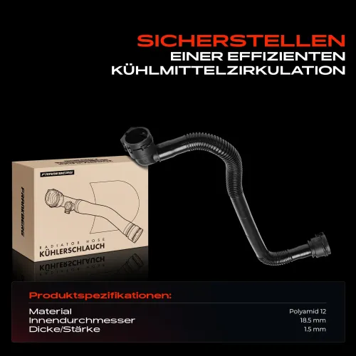 Kühlerschlauch Frankberg 5481FB0059095 Bild Kühlerschlauch Frankberg 5481FB0059095