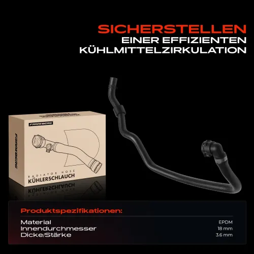 Kühlerschlauch Frankberg 5481FB0059109 Bild Kühlerschlauch Frankberg 5481FB0059109
