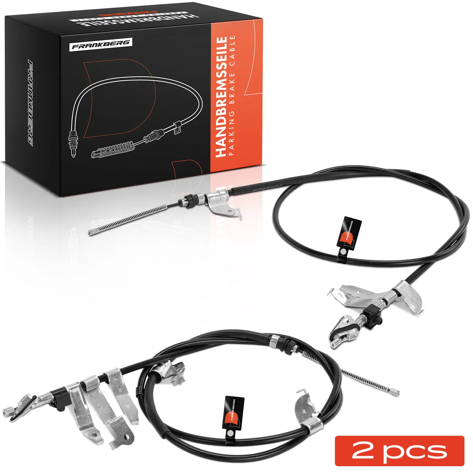 Seilzug, Feststellbremse Hinterachse beidseitig Frankberg 5481FB0059397