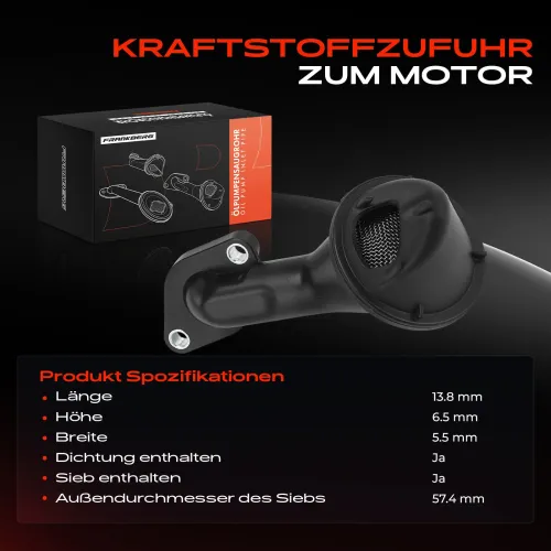 Ölpumpensaugrohr Frankberg 5481FB0059425 Bild Ölpumpensaugrohr Frankberg 5481FB0059425