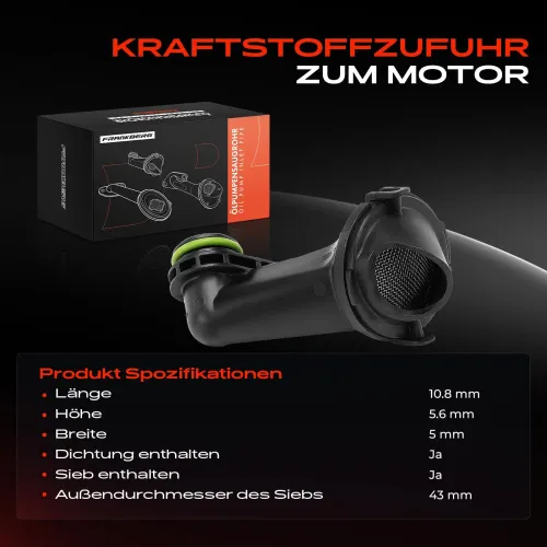 Ölpumpensaugrohr Frankberg 5481FB0059428 Bild Ölpumpensaugrohr Frankberg 5481FB0059428