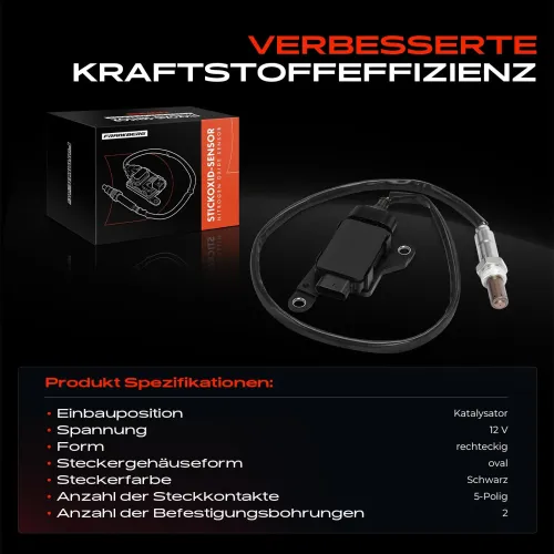 NOx-Sensor, Harnstoffeinspritzung 12 V Katalysator Frankberg 5481FB0059497 Bild NOx-Sensor, Harnstoffeinspritzung 12 V Katalysator Frankberg 5481FB0059497