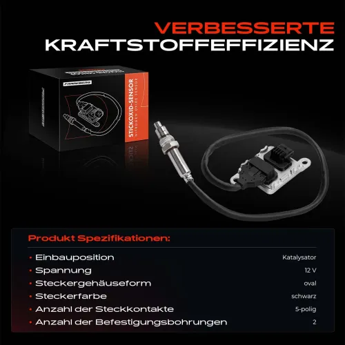 NOx-Sensor, Harnstoffeinspritzung 12 V Katalysator Frankberg 5481FB0059506 Bild NOx-Sensor, Harnstoffeinspritzung 12 V Katalysator Frankberg 5481FB0059506