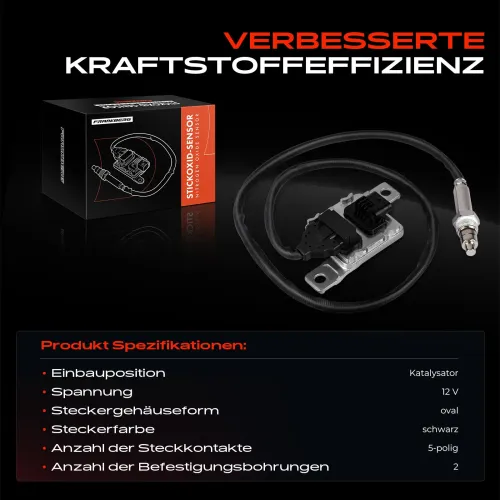 NOx-Sensor, Harnstoffeinspritzung 12 V Katalysator Frankberg 5481FB0059512 Bild NOx-Sensor, Harnstoffeinspritzung 12 V Katalysator Frankberg 5481FB0059512