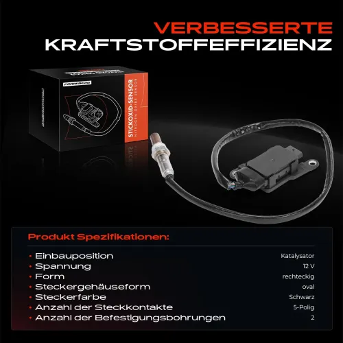 NOx-Sensor, Harnstoffeinspritzung 12 V Katalysator Frankberg 5481FB0059526 Bild NOx-Sensor, Harnstoffeinspritzung 12 V Katalysator Frankberg 5481FB0059526