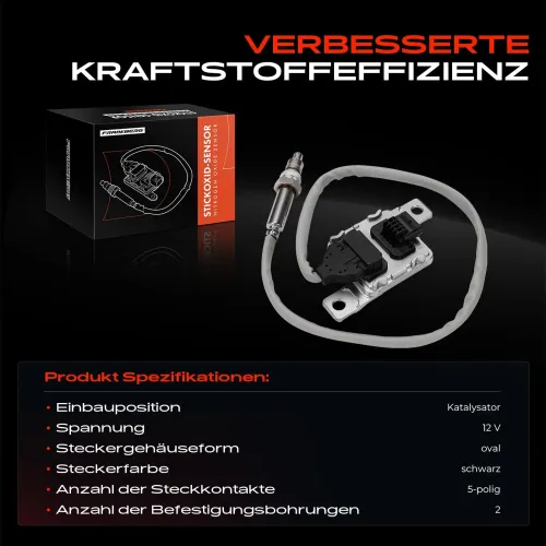 NOx-Sensor, Harnstoffeinspritzung 12 V Katalysator Frankberg 5481FB0059564 Bild NOx-Sensor, Harnstoffeinspritzung 12 V Katalysator Frankberg 5481FB0059564