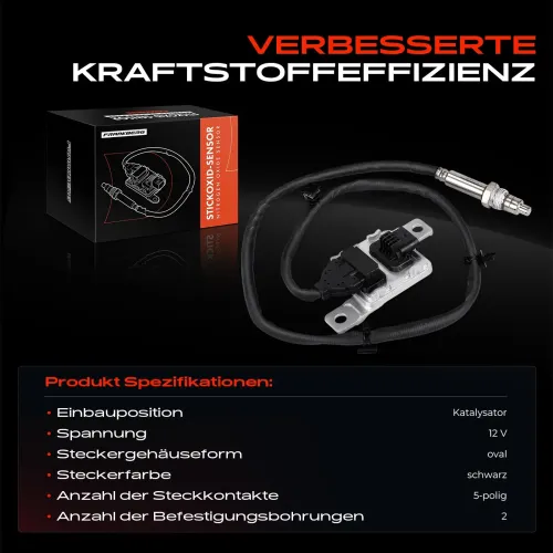 NOx-Sensor, Harnstoffeinspritzung 12 V Katalysator Frankberg 5481FB0059573 Bild NOx-Sensor, Harnstoffeinspritzung 12 V Katalysator Frankberg 5481FB0059573