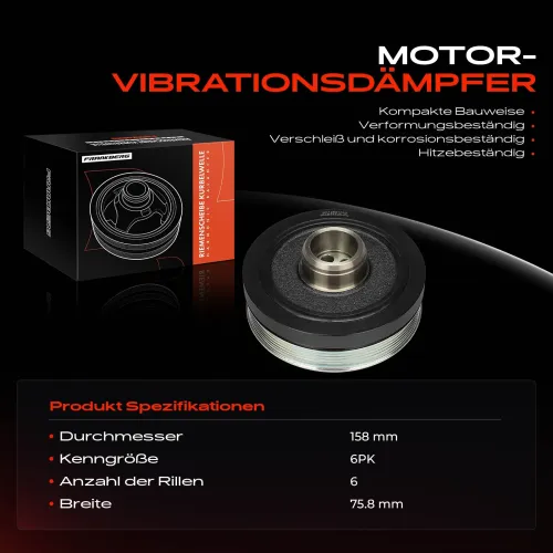 Riemenscheibe, Kurbelwelle Frankberg 5481FB0059690 Bild Riemenscheibe, Kurbelwelle Frankberg 5481FB0059690