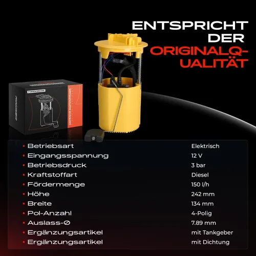 Kraftstoffpumpe Frankberg 5481FB0059963 Bild Kraftstoffpumpe Frankberg 5481FB0059963