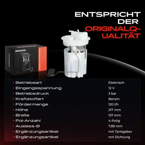 Kraftstoffpumpe Frankberg 5481FB0059965 Bild Kraftstoffpumpe Frankberg 5481FB0059965