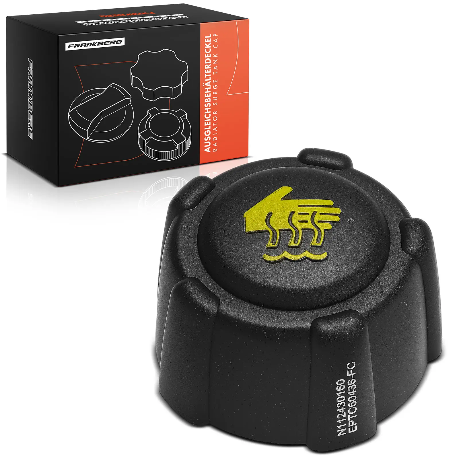 Verschlussdeckel, Kühlmittelbehälter Frankberg 5481FB0060045