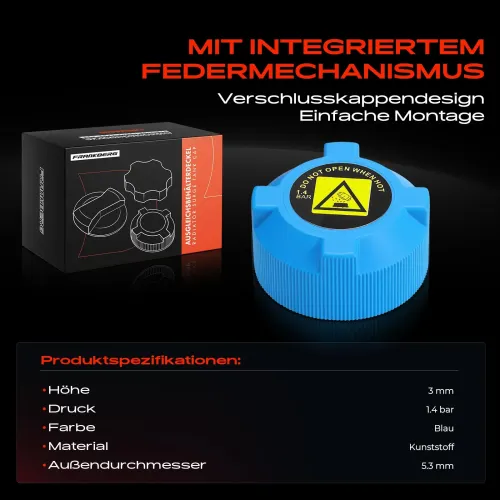 Verschlussdeckel, Kühlmittelbehälter Frankberg 5481FB0060050 Bild Verschlussdeckel, Kühlmittelbehälter Frankberg 5481FB0060050