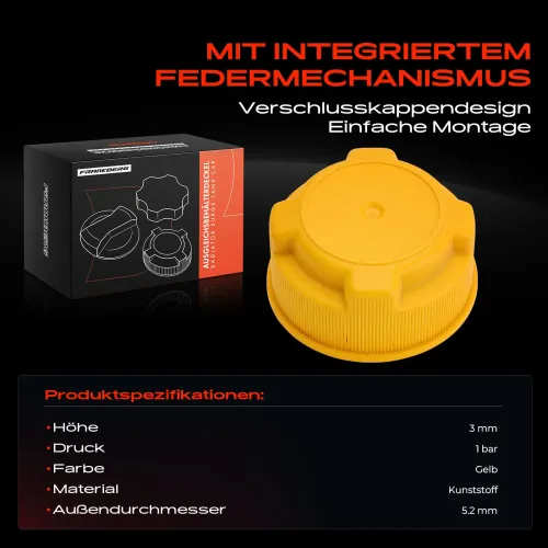 Verschlussdeckel, Kühlmittelbehälter Frankberg 5481FB0060055 Bild Verschlussdeckel, Kühlmittelbehälter Frankberg 5481FB0060055