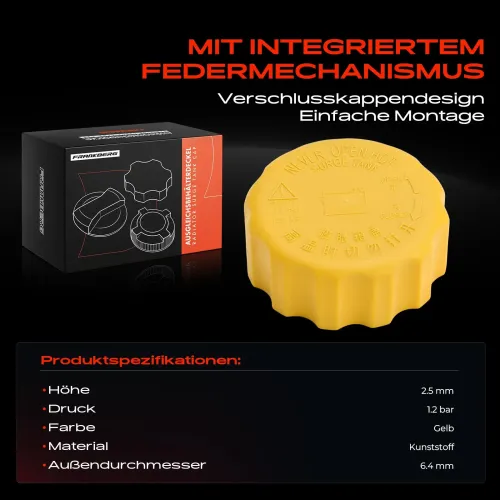 Verschlussdeckel, Kühlmittelbehälter Frankberg 5481FB0060058 Bild Verschlussdeckel, Kühlmittelbehälter Frankberg 5481FB0060058