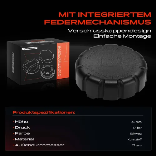 Verschlussdeckel, Kühlmittelbehälter Frankberg 5481FB0060059 Bild Verschlussdeckel, Kühlmittelbehälter Frankberg 5481FB0060059