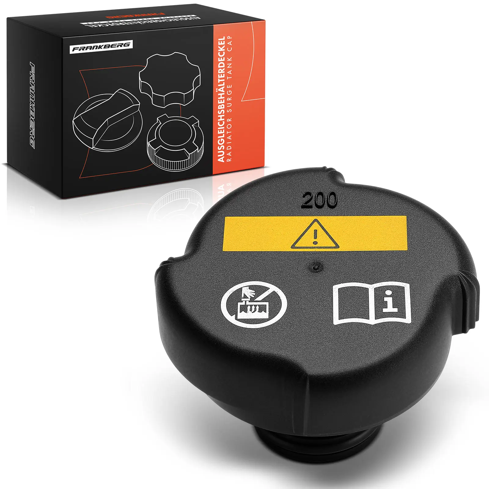Verschlussdeckel, Kühlmittelbehälter Frankberg 5481FB0060060