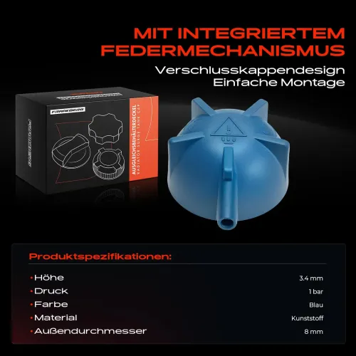 Verschlussdeckel, Kühlmittelbehälter Frankberg 5481FB0060067 Bild Verschlussdeckel, Kühlmittelbehälter Frankberg 5481FB0060067