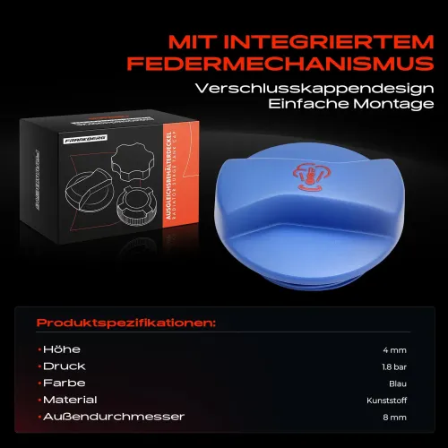 Verschlussdeckel, Kühlmittelbehälter Frankberg 5481FB0060075 Bild Verschlussdeckel, Kühlmittelbehälter Frankberg 5481FB0060075