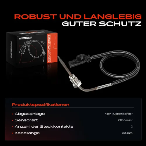 Sensor, Abgastemperatur Frankberg 5481FB0060118 Bild Sensor, Abgastemperatur Frankberg 5481FB0060118