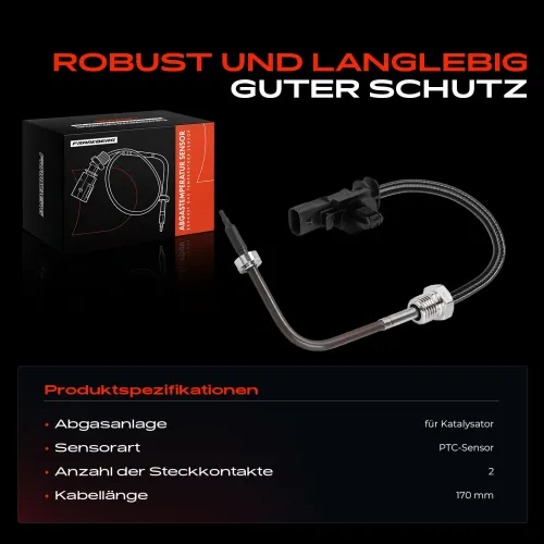 Sensor, Abgastemperatur Frankberg 5481FB0060121 Bild Sensor, Abgastemperatur Frankberg 5481FB0060121