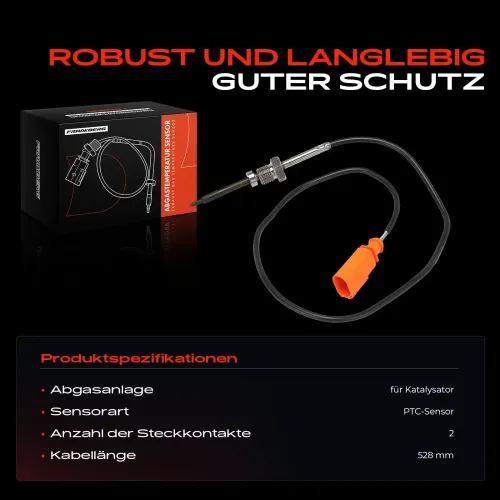 Sensor, Abgastemperatur Frankberg 5481FB0060124 Bild Sensor, Abgastemperatur Frankberg 5481FB0060124