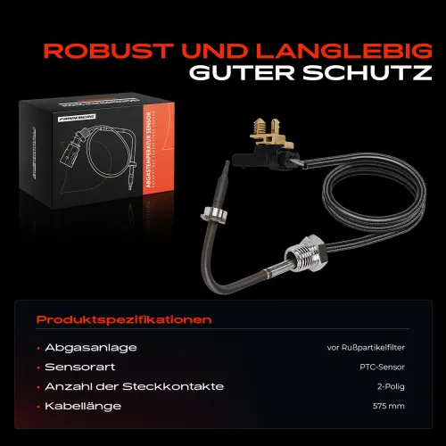 Sensor, Abgastemperatur Frankberg 5481FB0060131 Bild Sensor, Abgastemperatur Frankberg 5481FB0060131