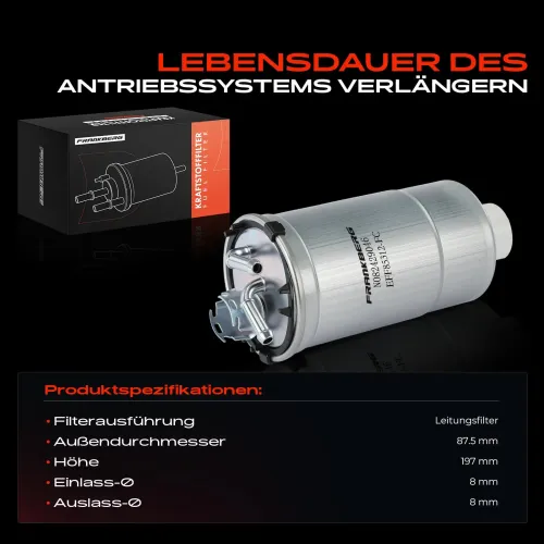 Kraftstofffilter Frankberg 5481FB0060164 Bild Kraftstofffilter Frankberg 5481FB0060164