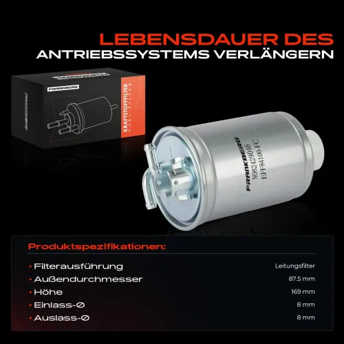 Kraftstofffilter Frankberg 5481FB0060167 Bild Kraftstofffilter Frankberg 5481FB0060167