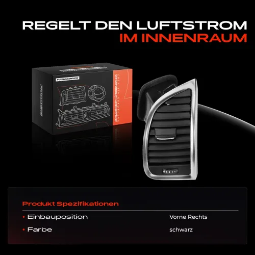 Luftdüse, Armaturenbrett vorne rechts Frankberg 5481FB0060764 Bild Luftdüse, Armaturenbrett vorne rechts Frankberg 5481FB0060764