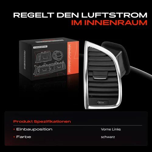 Luftdüse, Armaturenbrett vorne links Frankberg 5481FB0060765 Bild Luftdüse, Armaturenbrett vorne links Frankberg 5481FB0060765