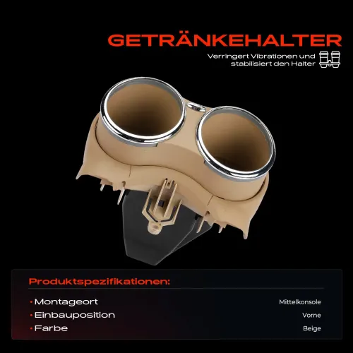 Getränkehalter vorne Frankberg 5481FB0060811 Bild Getränkehalter vorne Frankberg 5481FB0060811