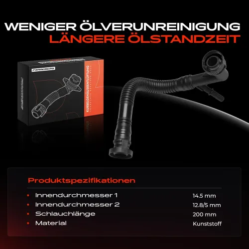 Schlauch, Zylinderkopfhaubenentlüftung Frankberg 5481FB0060866 Bild Schlauch, Zylinderkopfhaubenentlüftung Frankberg 5481FB0060866