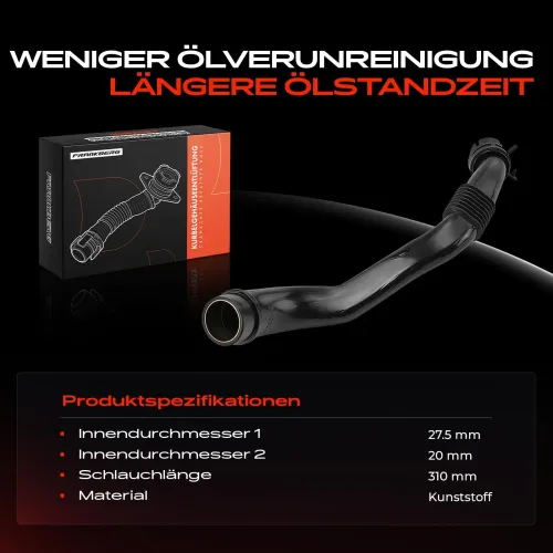 Schlauch, Zylinderkopfhaubenentlüftung Frankberg 5481FB0060875 Bild Schlauch, Zylinderkopfhaubenentlüftung Frankberg 5481FB0060875