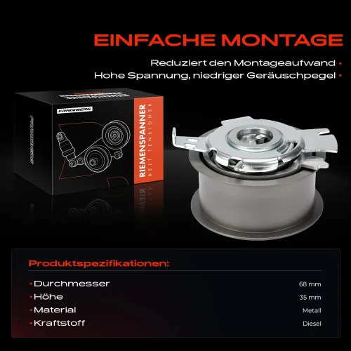 Riemenspanner, Keilrippenriemen Frankberg 5481FB0061143 Bild Riemenspanner, Keilrippenriemen Frankberg 5481FB0061143