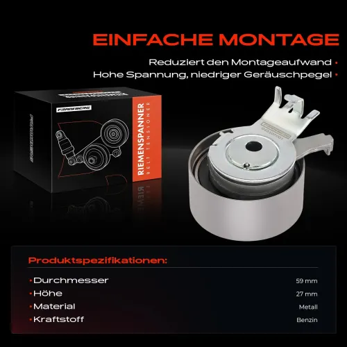 Riemenspanner, Keilrippenriemen Frankberg 5481FB0061147 Bild Riemenspanner, Keilrippenriemen Frankberg 5481FB0061147