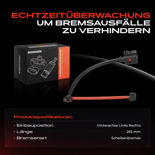 Warnkontakt, Bremsbelagverschleiß Frankberg 5481FB0061205 Bild Warnkontakt, Bremsbelagverschleiß Frankberg 5481FB0061205