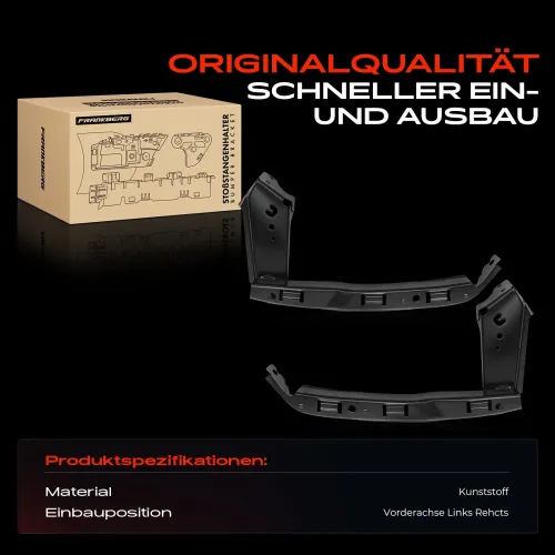 Träger, Stoßfänger Vorderachse beidseitig Frankberg 5481FB0061454 Bild Träger, Stoßfänger Vorderachse beidseitig Frankberg 5481FB0061454