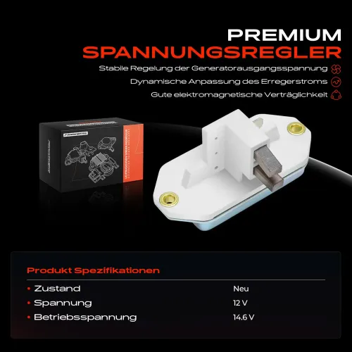Generatorregler 12 V Frankberg 5481FB0061461 Bild Generatorregler 12 V Frankberg 5481FB0061461